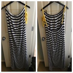* Nautical Maxi Dress